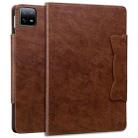 For Xiaomi Pad 7 Cat Buckle Leather Tablet Case(Brown) - 2