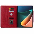 For Xiaomi Pad 7 Cat Buckle Leather Tablet Case(Red) - 3