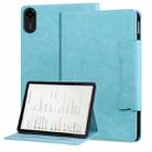 For Xiaomi Redmi Pad SE 11 2025 Cat Buckle Leather Tablet Case(Sky Blue) - 1