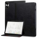 For Xiaomi Redmi Pad SE 11 2025 Cat Buckle Leather Tablet Case(Black) - 1
