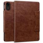 For Xiaomi Redmi Pad SE 11 2025 Cat Buckle Leather Tablet Case(Brown) - 2