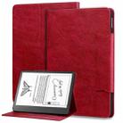 For Amazon Kindle Scribe 10.2 inch 2022 Cat Buckle Leather Tablet Case(Red) - 1