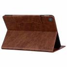 For Amazon Kindle Fire HD 8 2018 Cat Buckle Leather Smart Tablet Case(Brown) - 3