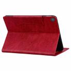 For Amazon Kindle Fire HD 8 2018 Cat Buckle Leather Smart Tablet Case(Red) - 3