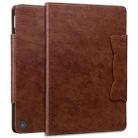 For Amazon Kindle Fire HD 10 2023 / 2021 Cat Buckle Leather Smart Tablet Case(Brown) - 2