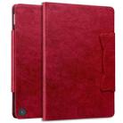 For Amazon Kindle Fire HD 10 2023 / 2021 Cat Buckle Leather Smart Tablet Case(Red) - 2