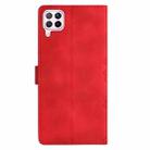 For Huawei P40 lite Cherry Blossom Butterfly Skin Feel Embossed PU Phone Case(Red) - 3