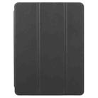 For iPad 10.2 2021 / 2020 / 2019 / Air 3 GEBEI Acrylic TPU 3-folding Rotating Smart Tablet Leather Case withh Pen Slot(Black) - 2