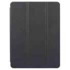 For iPad Pro 11 2024 GEBEI Acrylic TPU 3-folding Rotating Smart Tablet Leather Case withh Pen Slot(Black) - 2