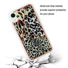 For iPhone XR Marble Series Stars Powder Dropping Epoxy TPU Protective Case(Leopard Plaid) - 4