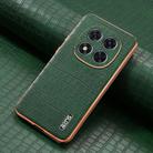 For Redmi Note 14 Pro+ 5G AZNS Electroplated Frame Crocodile Texture Full Coverage Phone Case(Green) - 2