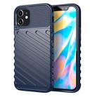For iPhone 12 mini Thunderbolt Shockproof TPU Soft Case(Blue) - 1
