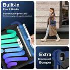 For iPad mini 2024 / mini 6 Contrast Color Robot Silicone Hybrid PC Tablet Case(Navy Black) - 2