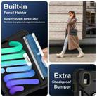 For iPad mini 2024 / mini 6 Contrast Color Robot Silicone Hybrid PC Tablet Case(Black) - 2