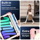 For iPad mini 2024 / mini 6 Contrast Color Robot Silicone Hybrid PC Tablet Case(Rose Gold Beige) - 2