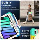 For iPad mini 2024 / mini 6 Contrast Color Robot Silicone Hybrid PC Tablet Case(Colorful Blue) - 2