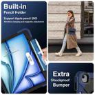 For iPad Air 13 2025 / 2024 Contrast Color Robot Silicone Hybrid PC Tablet Case(Navy Black) - 3