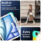 For iPad Air 13 2025 / 2024 Contrast Color Robot Silicone Hybrid PC Tablet Case(Colorful Blue) - 3
