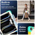 For iPad Pro 13 2024 Contrast Color Robot Silicone Hybrid PC Tablet Case(Colorful Blue) - 3