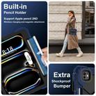 For iPad Pro 11 2024 Contrast Color Robot Silicone Hybrid PC Tablet Case(Navy Black) - 3