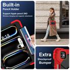 For iPad Pro 11 2024 Contrast Color Robot Silicone Hybrid PC Tablet Case(Red Black) - 3