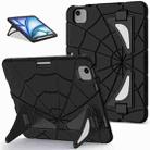 For iPad Air 11 2024 Silicone + PC Shockproof Protective Tablet Case(Black) - 1