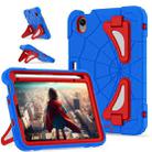 For iPad mini 2024 / mini 6 Silicone + PC Shockproof Protective Tablet Case(Blue Red) - 1