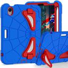 For iPad mini 2024 / mini 6 Silicone + PC Shockproof Protective Tablet Case(Blue Red) - 2