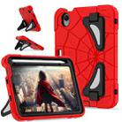 For iPad mini 2024 / mini 6 Silicone + PC Shockproof Protective Tablet Case(Red Black) - 1