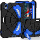 For iPad mini 2024 / mini 6 Silicone + PC Shockproof Protective Tablet Case(Black Blue) - 2