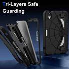For iPad mini 2024 / mini 6 Silicone + PC Shockproof Protective Tablet Case(Black) - 3