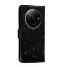 For Xiaomi Redmi A3 Sun Mandala Embossing Pattern Phone Leather Case(Black) - 3