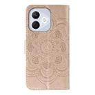 For Honor 400 Lite Sun Mandala Embossing Pattern Phone Leather Case(Rose Gold) - 3
