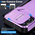 For iPhone 15 Pro Max Sliding Camshield Phone Case(Purple) - 3