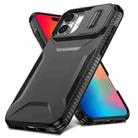 For iPhone 16 Plus Sliding Camshield Phone Case(Black) - 2