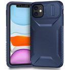 For iPhone 11 Sliding Camshield Phone Case(Blue) - 1