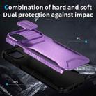 For iPhone 11 Sliding Camshield Phone Case(Purple) - 3