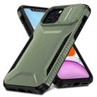 For iPhone 11 Pro Max Sliding Camshield Phone Case(Alpine Green) - 2