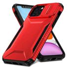 For iPhone 11 Pro Max Sliding Camshield Phone Case(Red) - 2