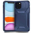 For iPhone 11 Pro Max Sliding Camshield Phone Case(Blue) - 1