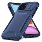 For iPhone 11 Pro Max Sliding Camshield Phone Case(Blue) - 2