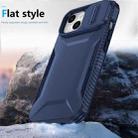 For iPhone 14 / 13 Sliding Camshield Phone Case(Blue) - 3