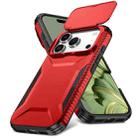 For iPhone 17 Pro Sliding Camshield Phone Case(Red) - 2