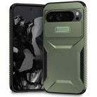 For Google Pixel 9 Pro XL Sliding Camshield Phone Case(Alpine Green) - 1
