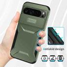 For Google Pixel 9 Pro XL Sliding Camshield Phone Case(Alpine Green) - 3