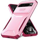 For Google Pixel 9 Pro XL Sliding Camshield Phone Case(Pink + Rose Red) - 2