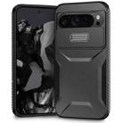 For Google Pixel 9 Pro XL Sliding Camshield Phone Case(Black) - 1