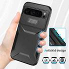 For Google Pixel 9 Pro XL Sliding Camshield Phone Case(Black) - 3