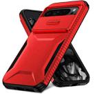 For Google Pixel 9 Pro XL Sliding Camshield Phone Case(Red) - 2