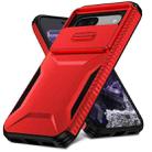 For Google Pixel 8a Sliding Camshield Phone Case(Red) - 2